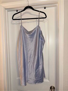 Catherines Lavender Satin Slip